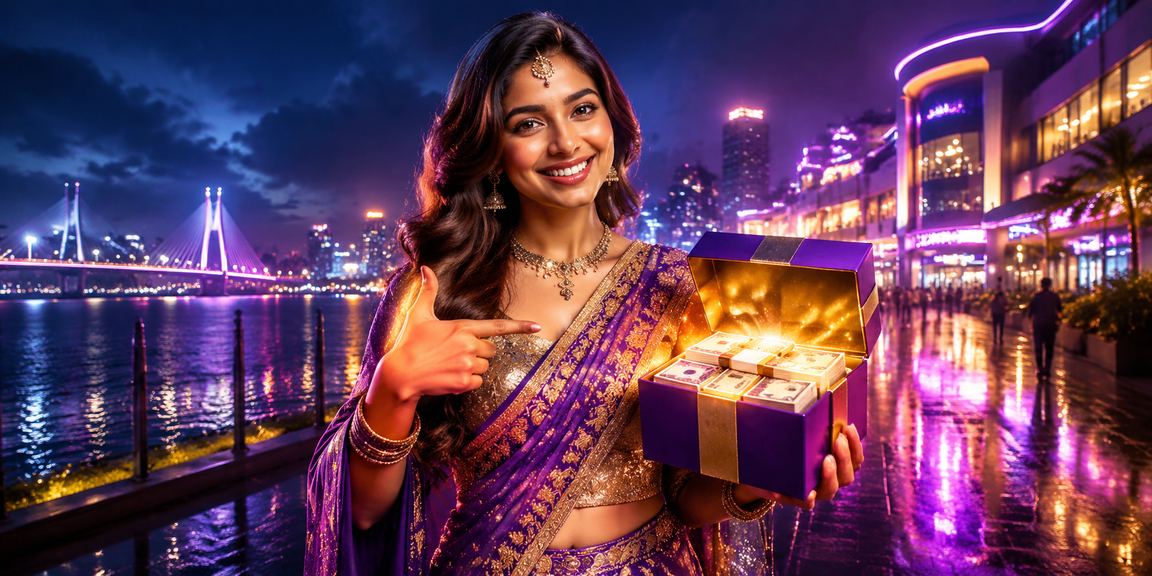 Mumbai city casino app neon sign atmosphere